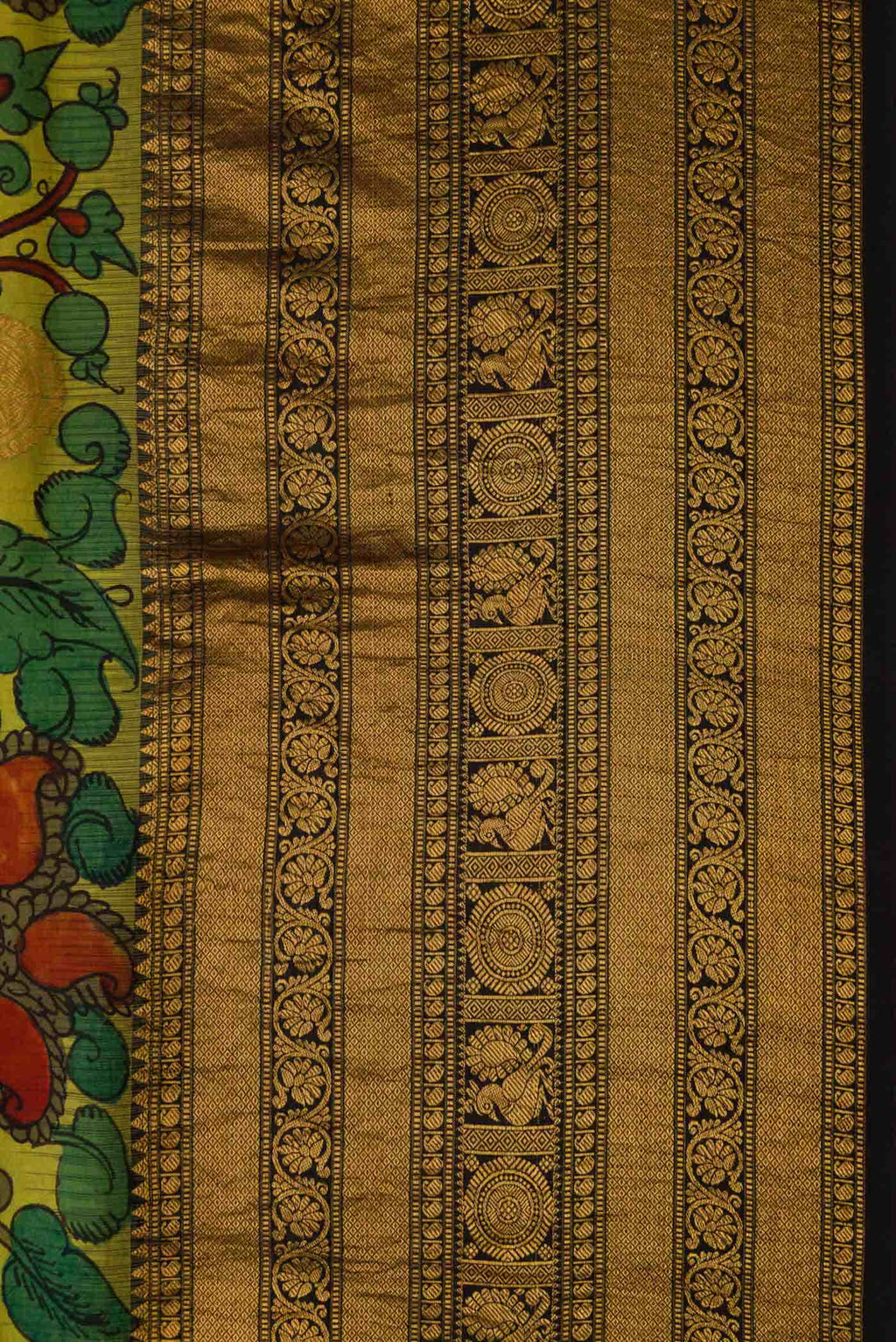 Light Green Kanchipuram Silk Saree
