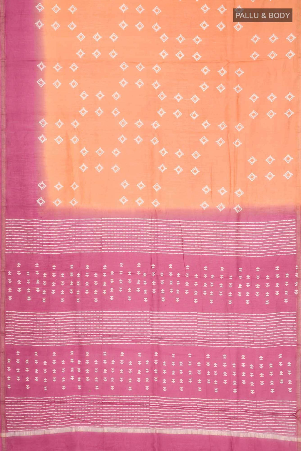 Mustard Chanderi Silk Cotton Saree