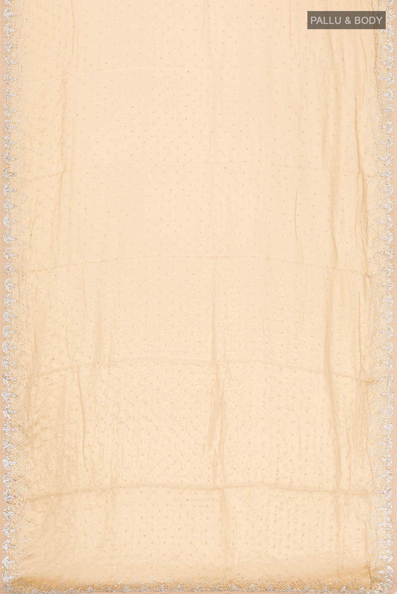 Gold Blended Georgette Saree