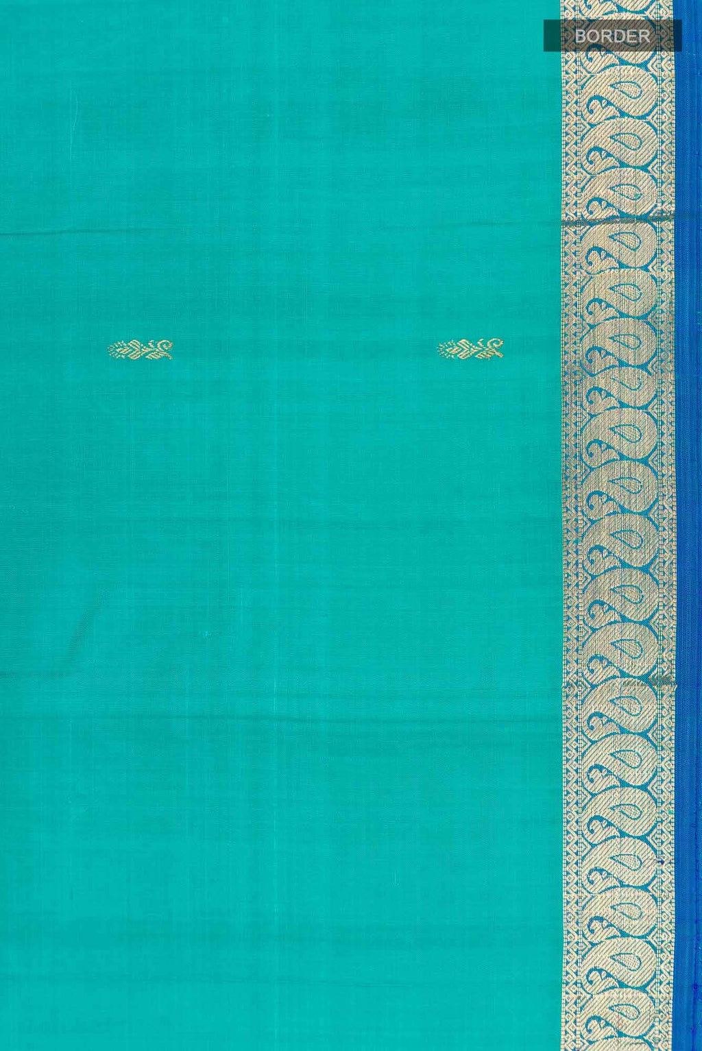 Blue Kanchipuram Silk Saree