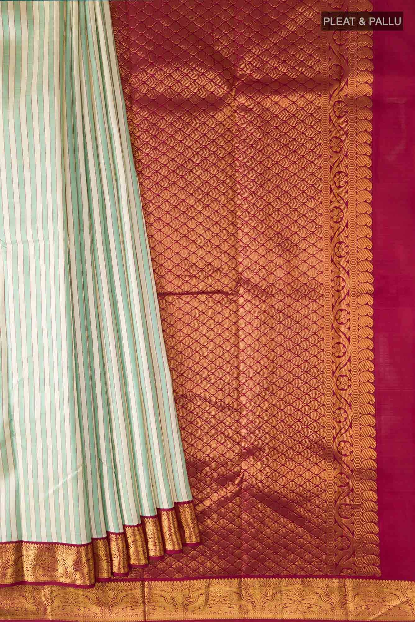 Multi Kanchipuram Silk Saree
