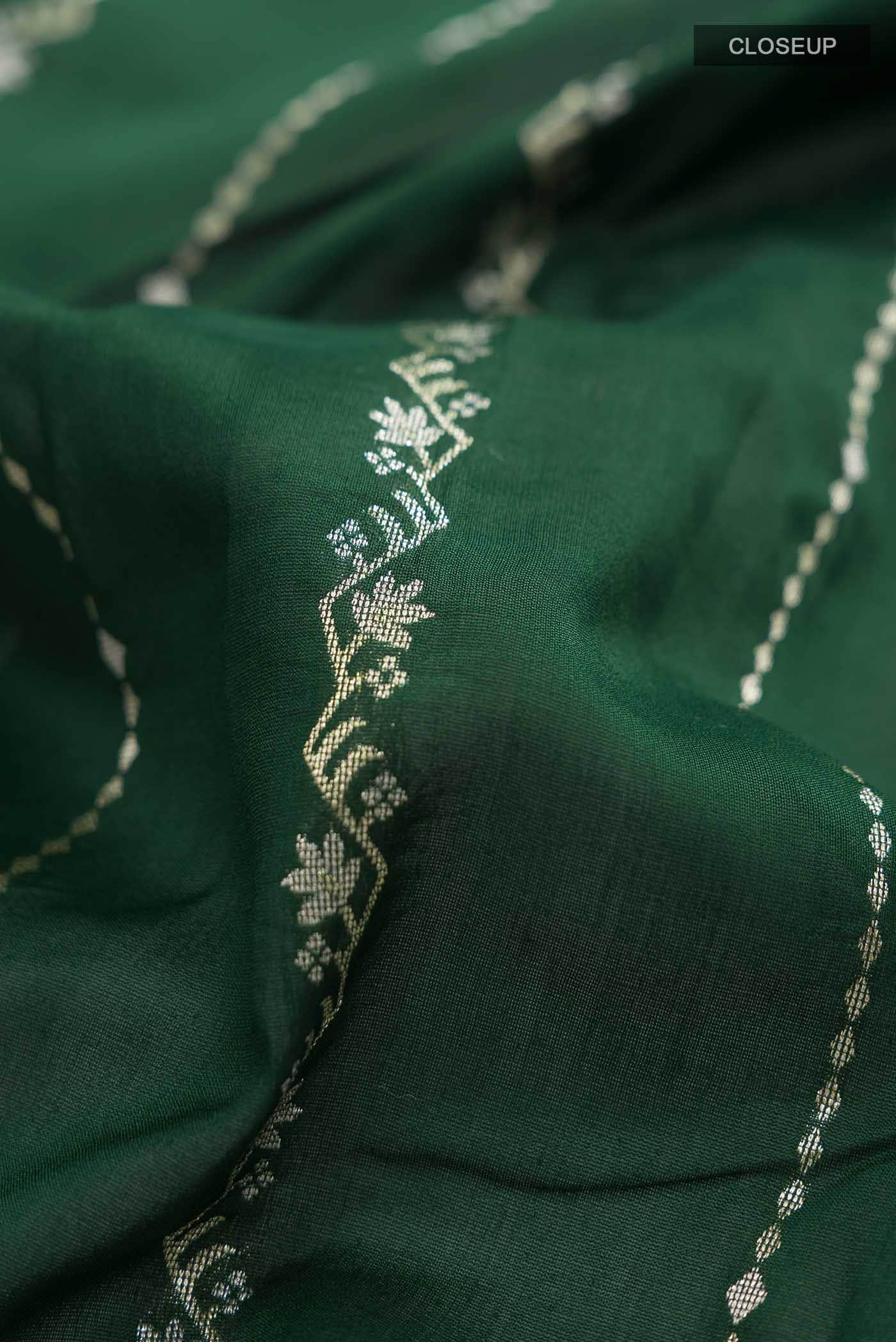 Green Tissue Silk Saree