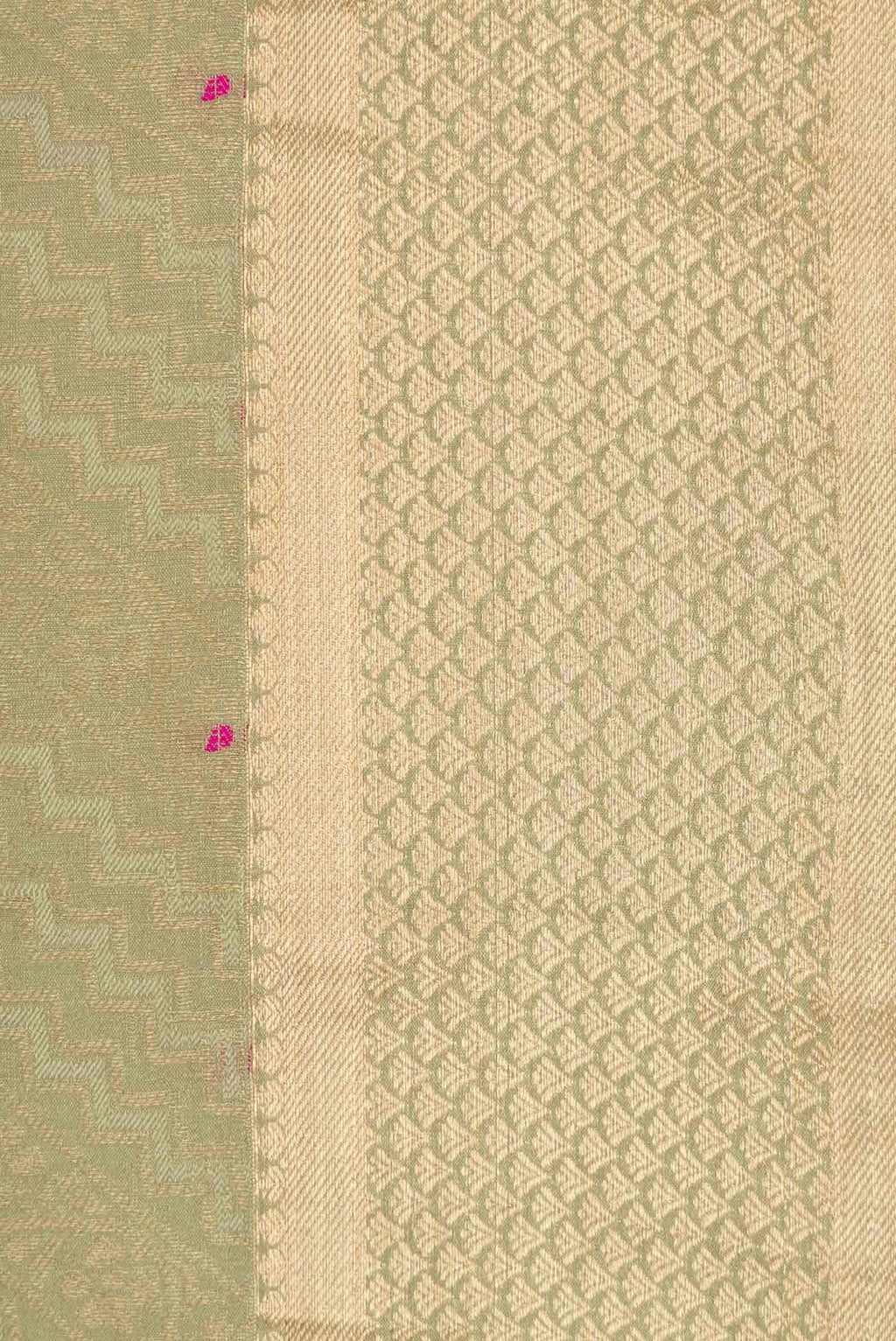 Green Mysore Georgette Saree