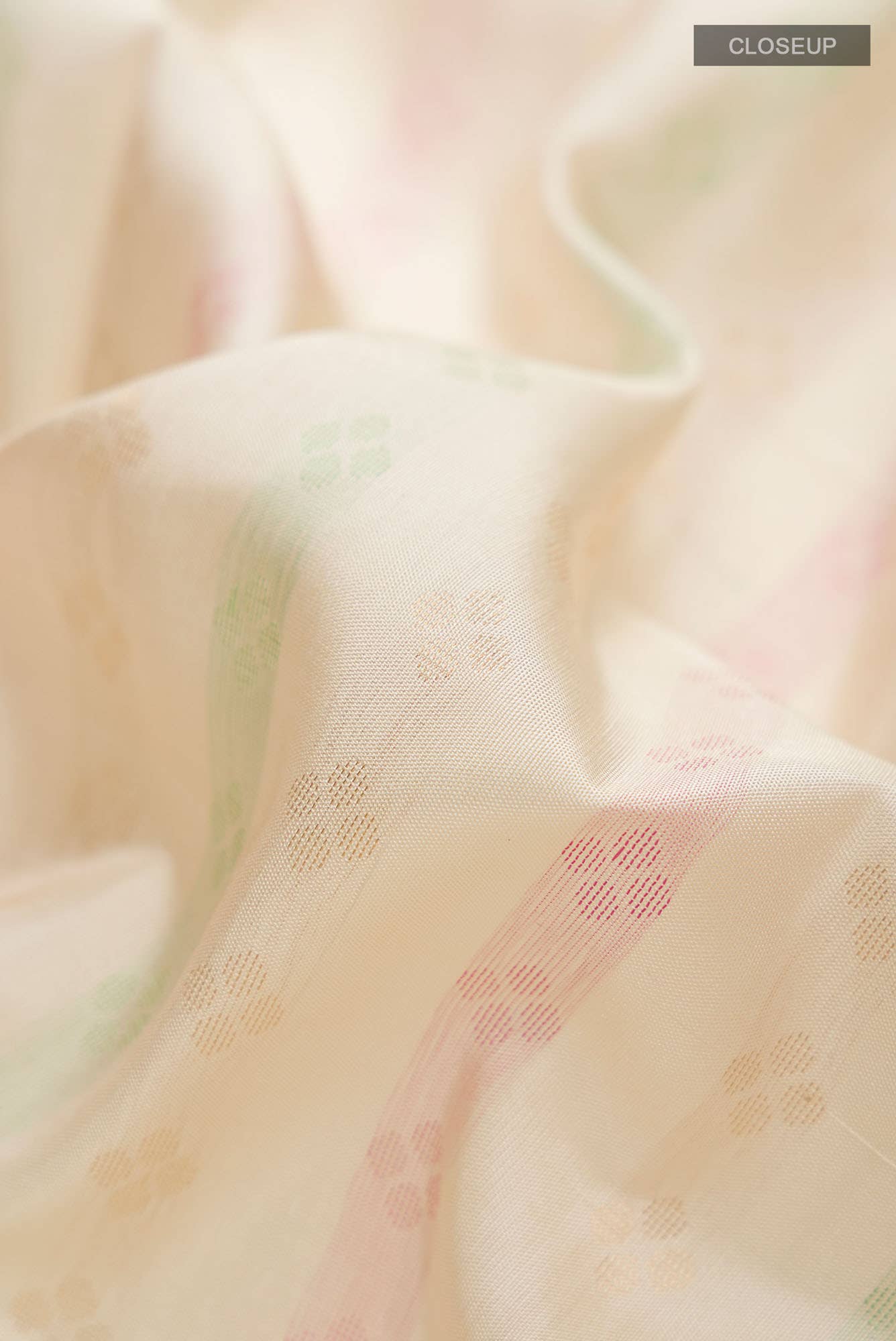 Cream Soft Silk Saree