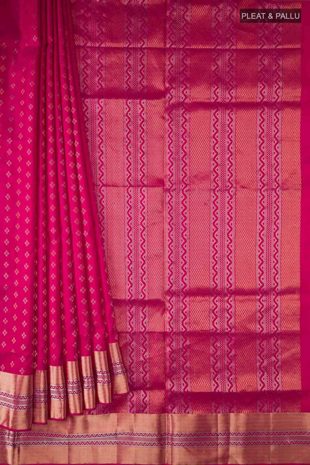 Pink Soft Silk Saree