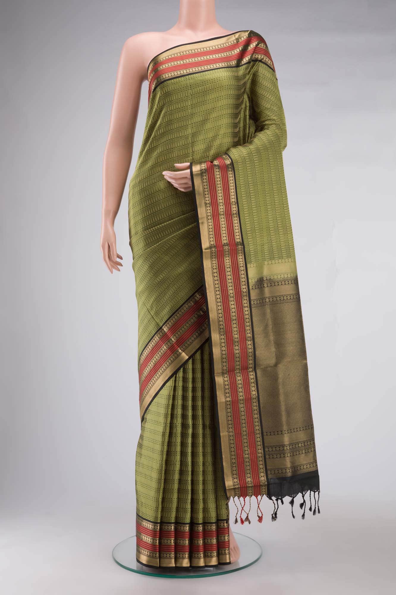 Green Soft Silk Saree