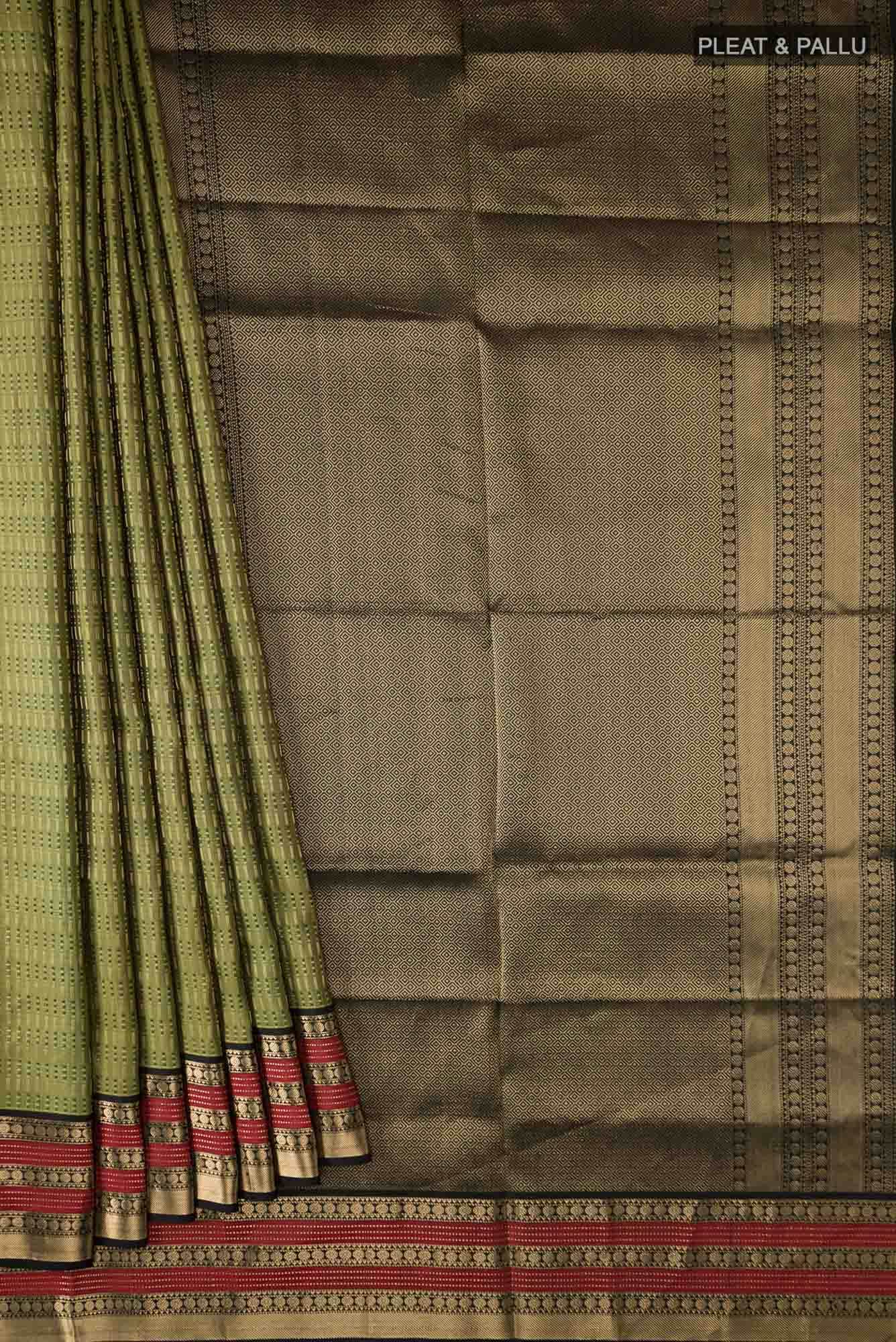 Green Soft Silk Saree