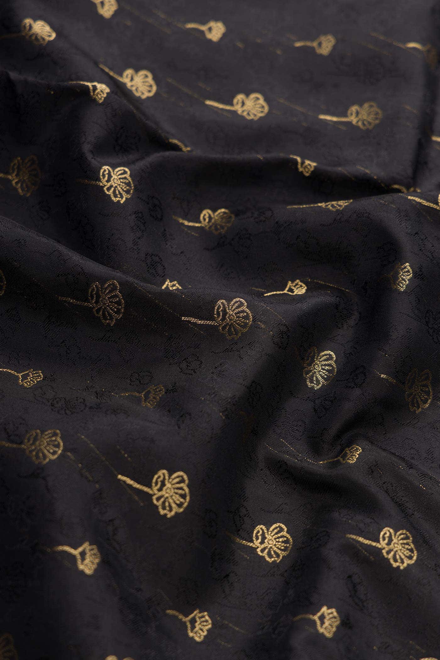 Black Soft Silk Saree