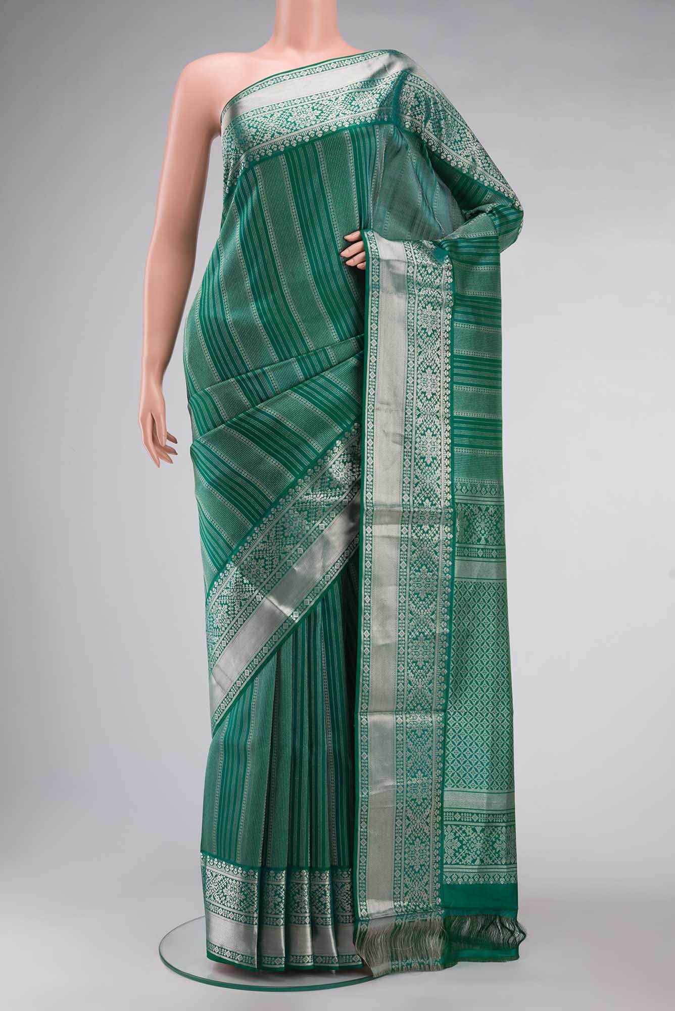 Green Soft Silk Saree