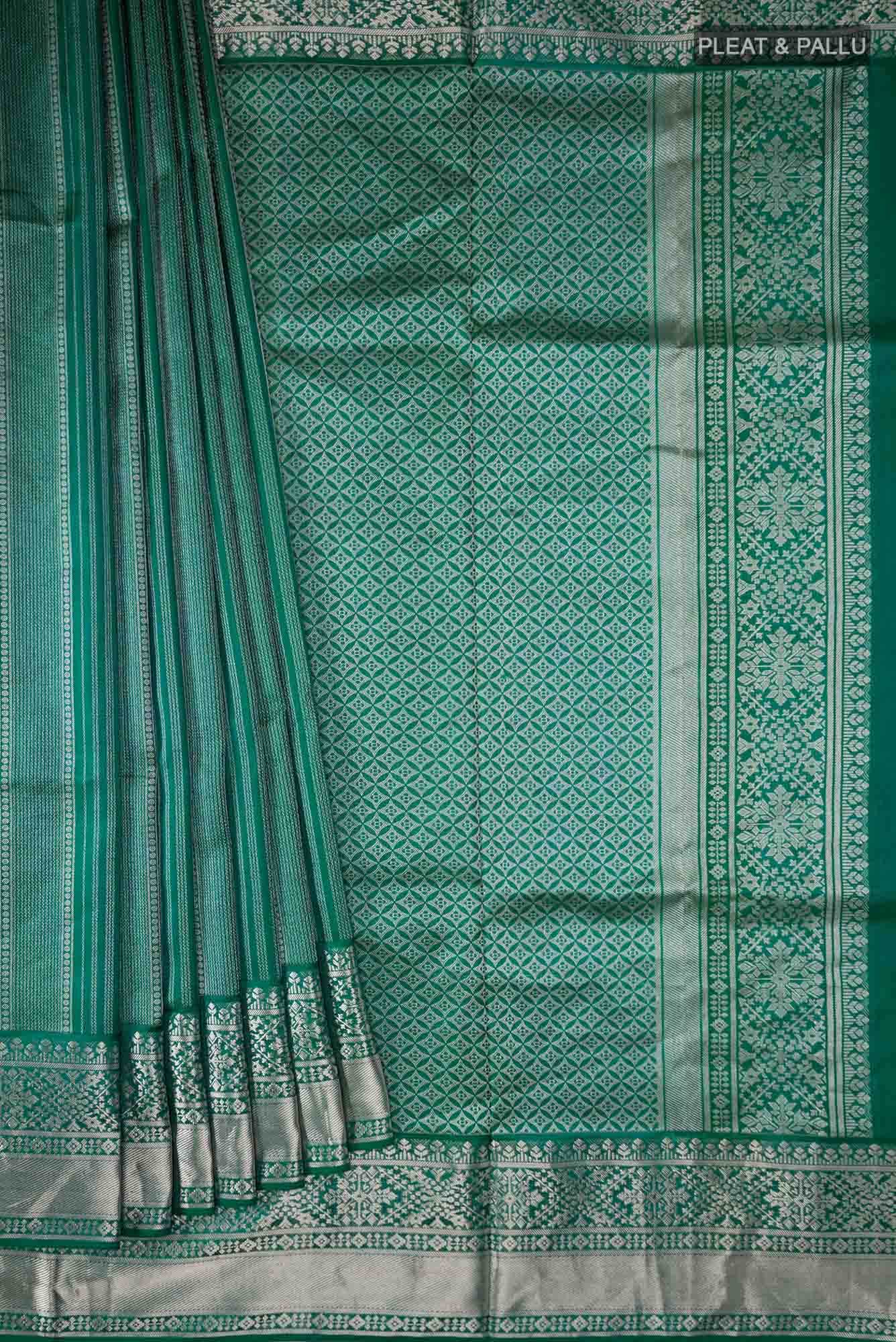 Green Soft Silk Saree