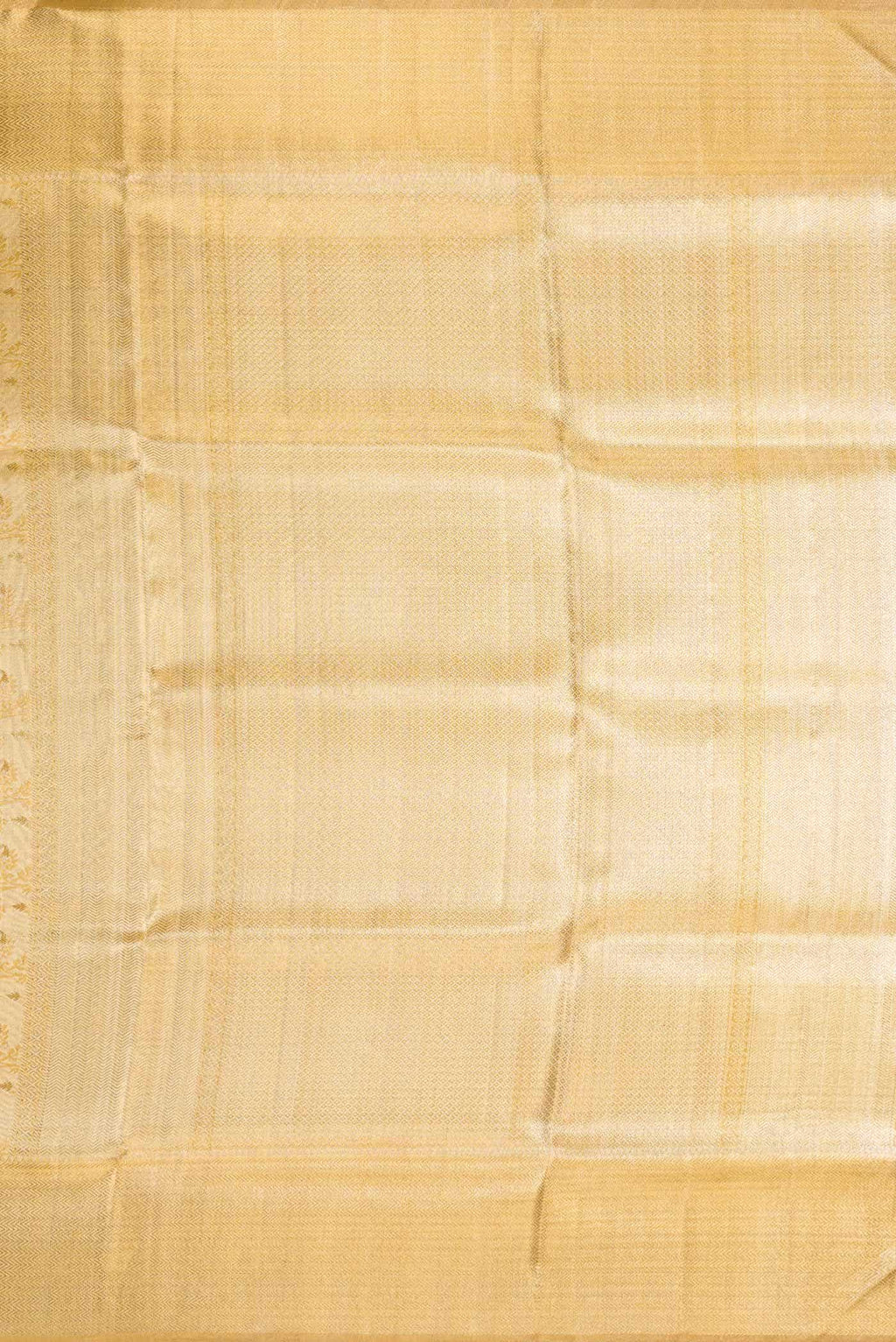 Gold Dual Tone Kanchipuram Tissue Silk Saree