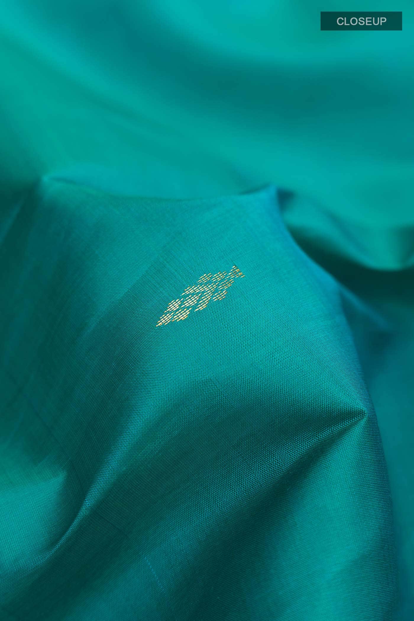 Blue Kanchipuram Silk Saree