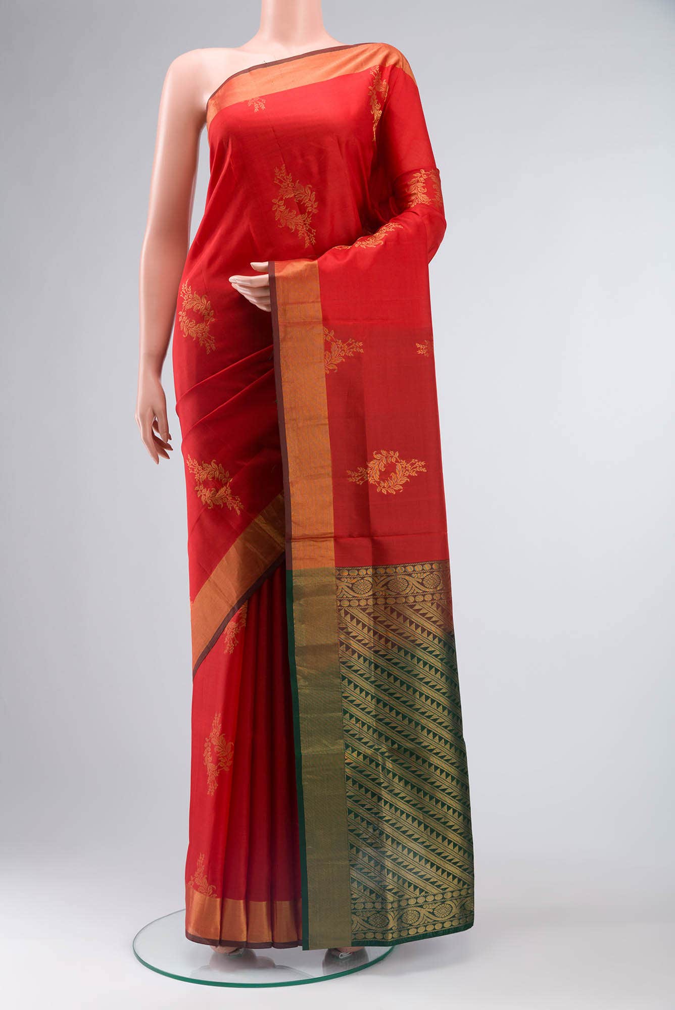 Red Soft Silk Saree