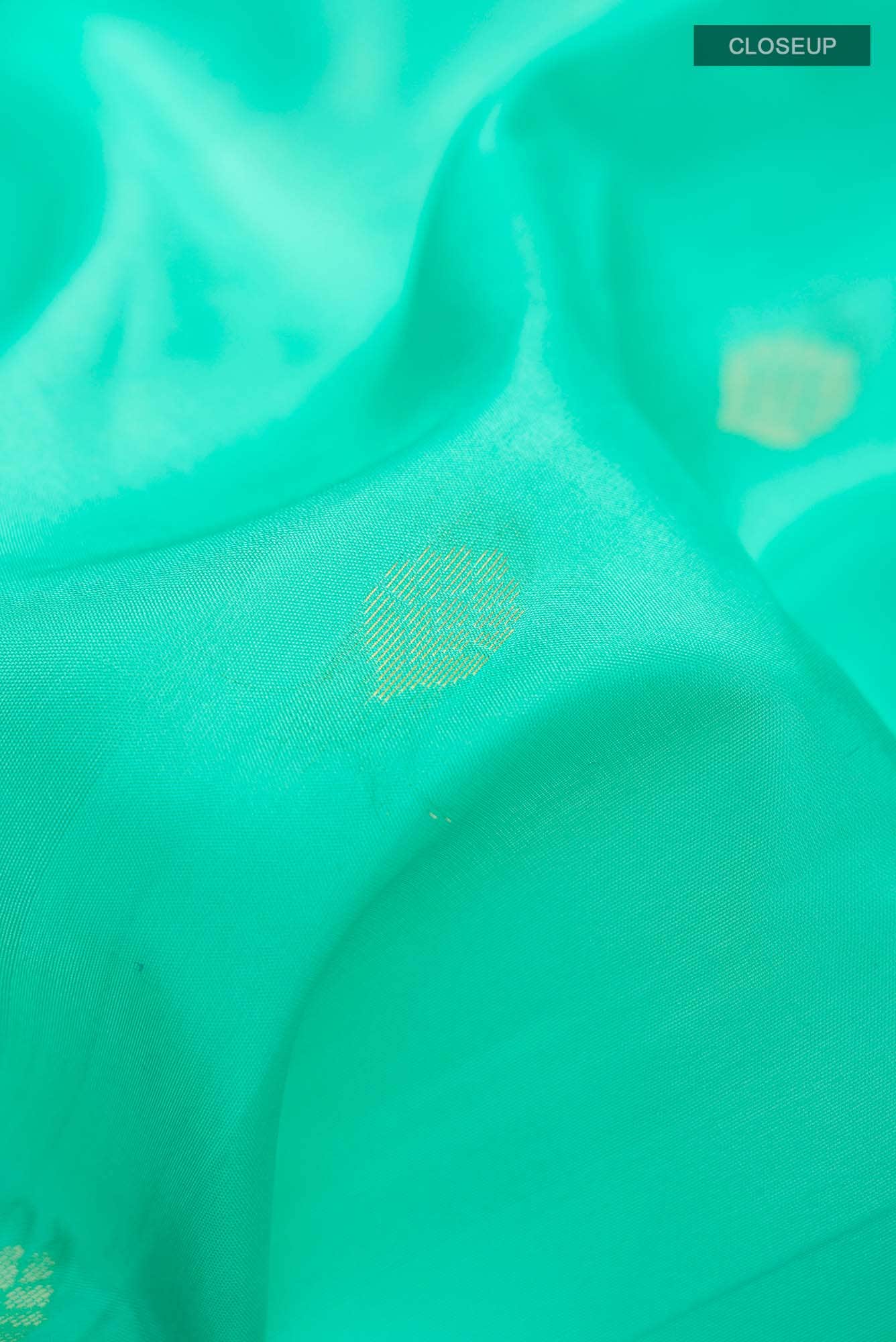 Sea Green Soft Silk Saree