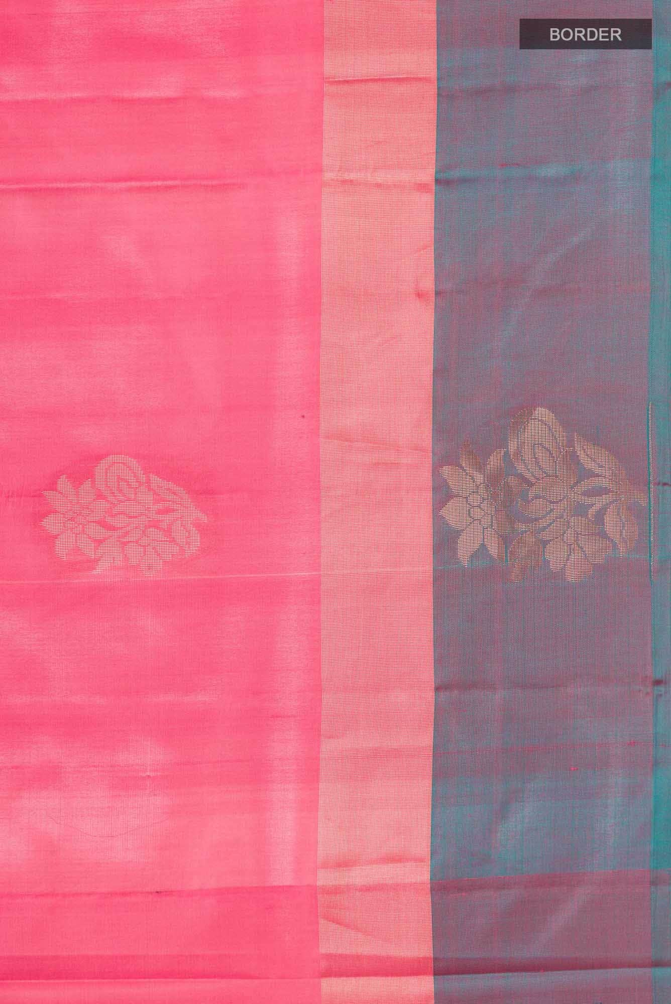 Coral Soft Silk Saree