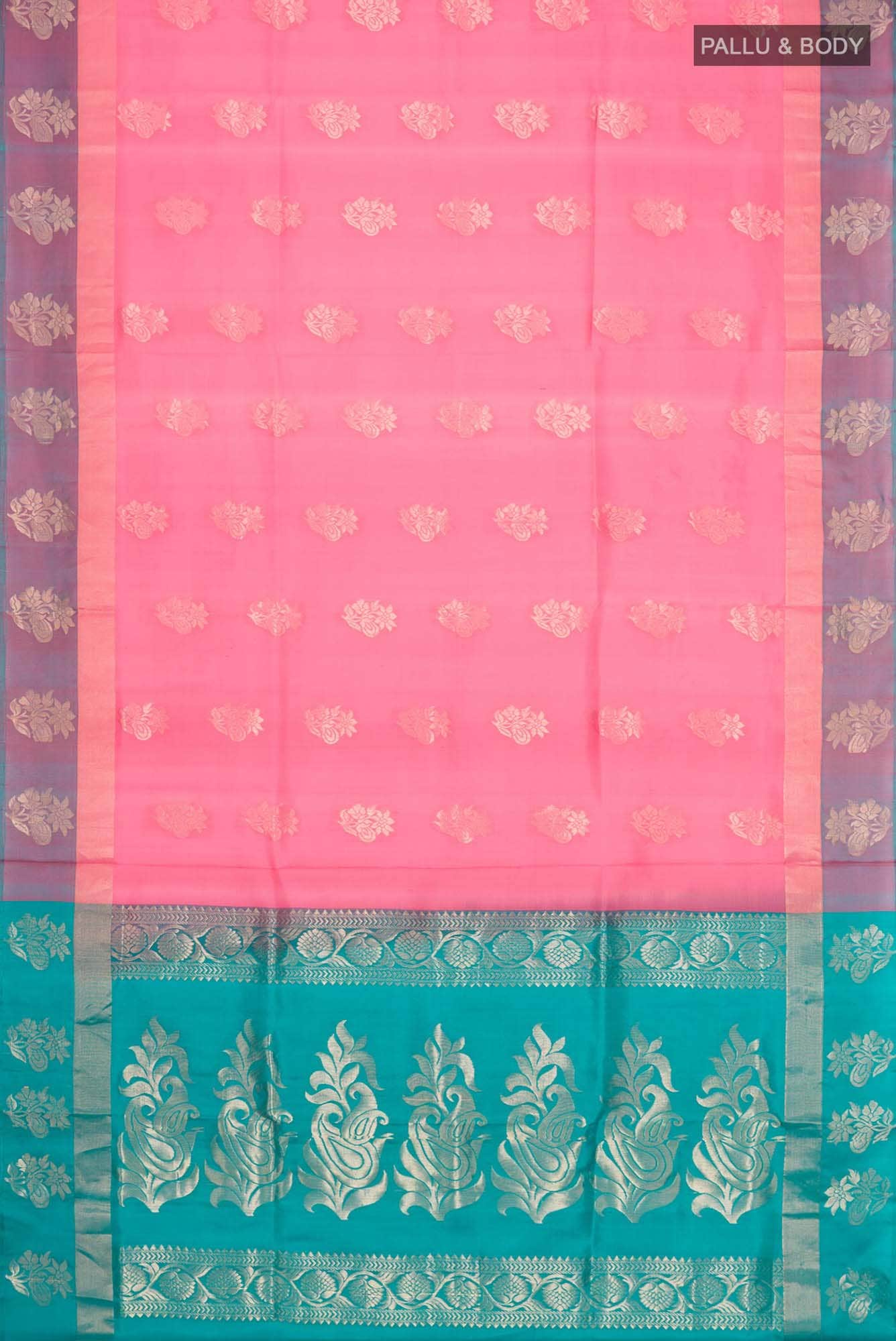 Coral Soft Silk Saree