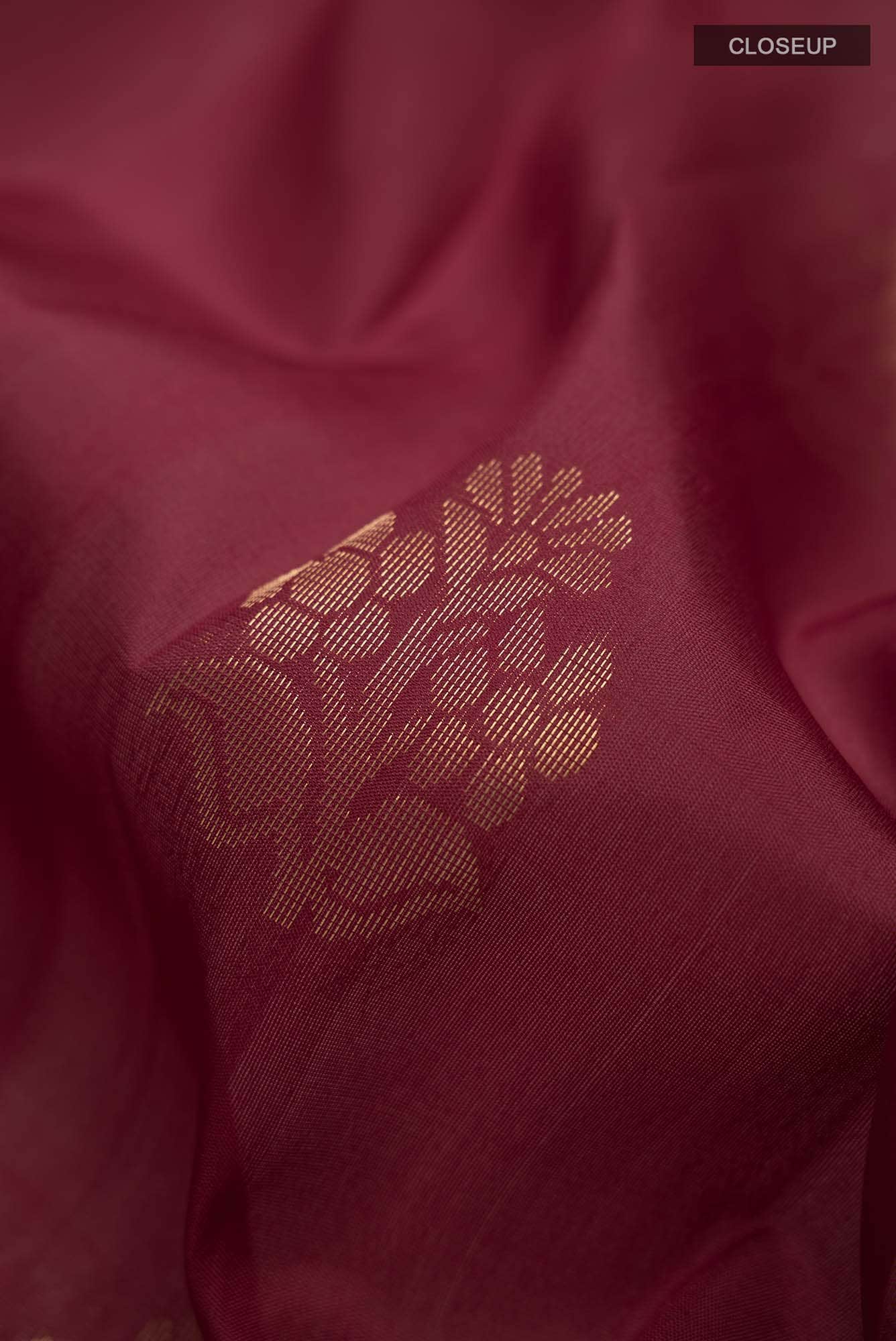 Maroon Soft Silk Saree