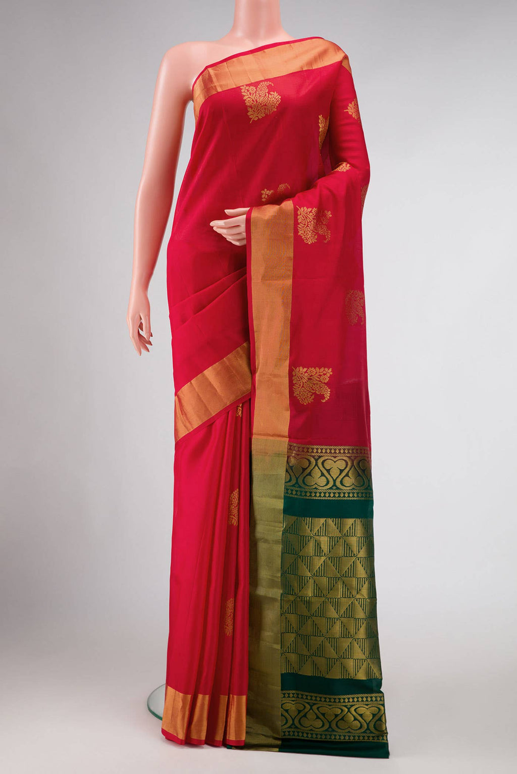 Red Soft Silk Saree