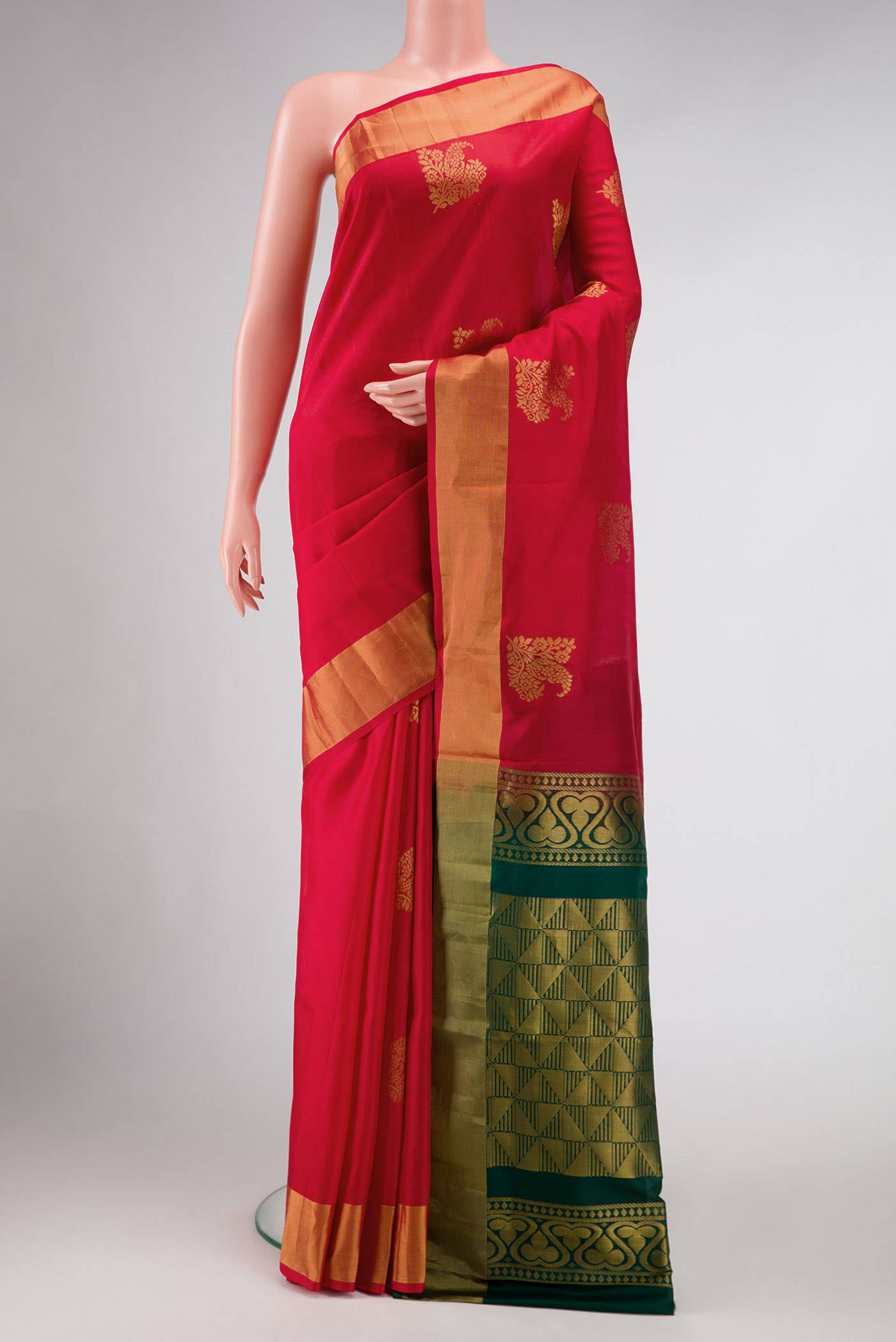 Red Soft Silk Saree