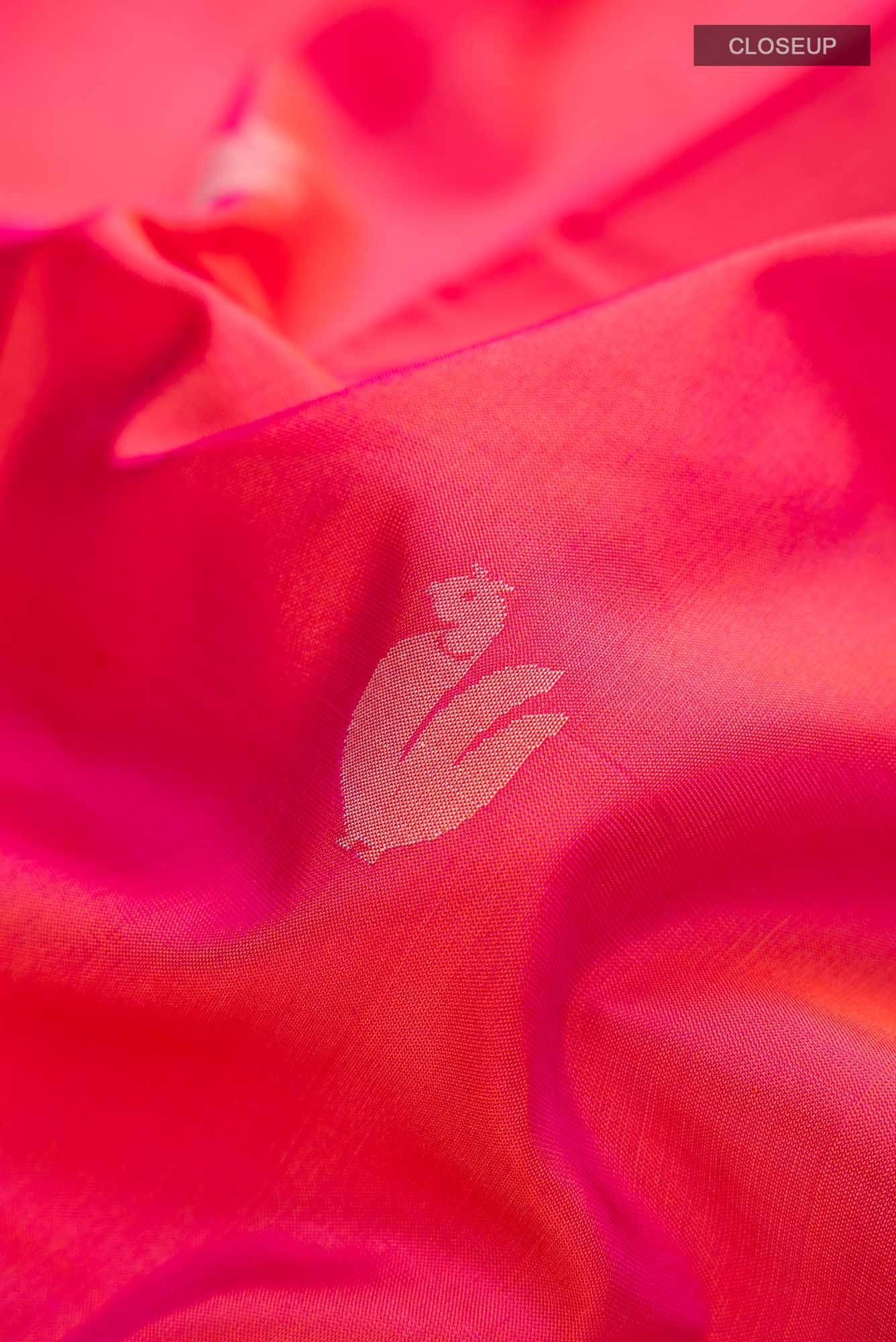 Pink Uppada Silk Saree