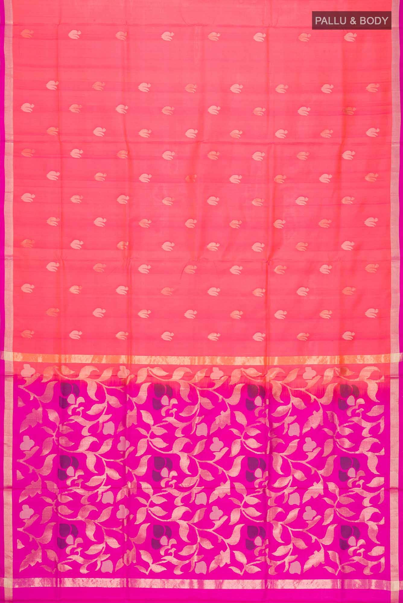 Pink Uppada Silk Saree