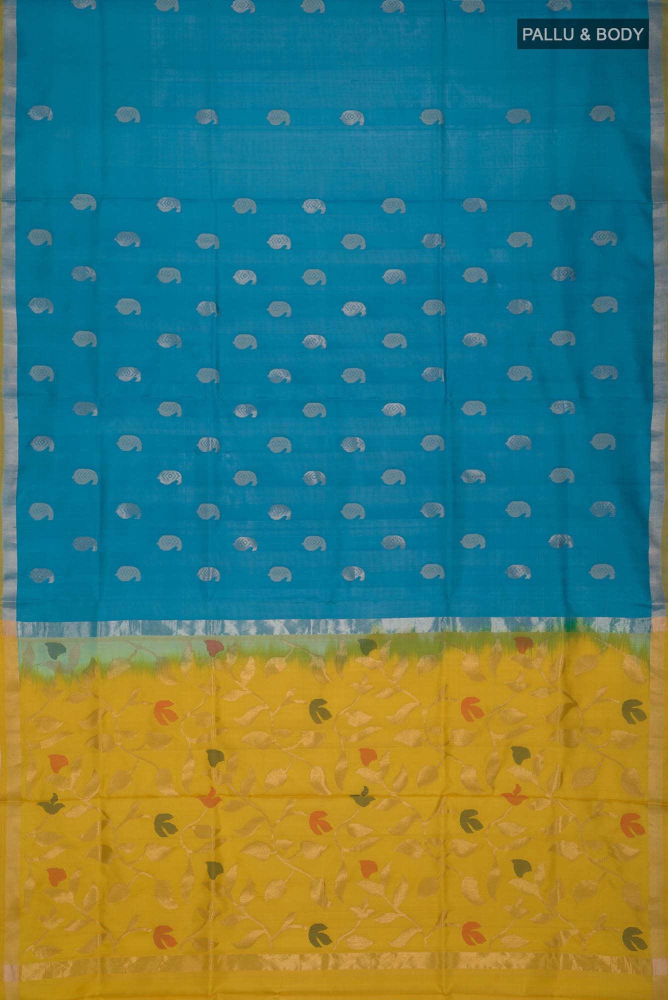 Blue Uppada Silk Saree