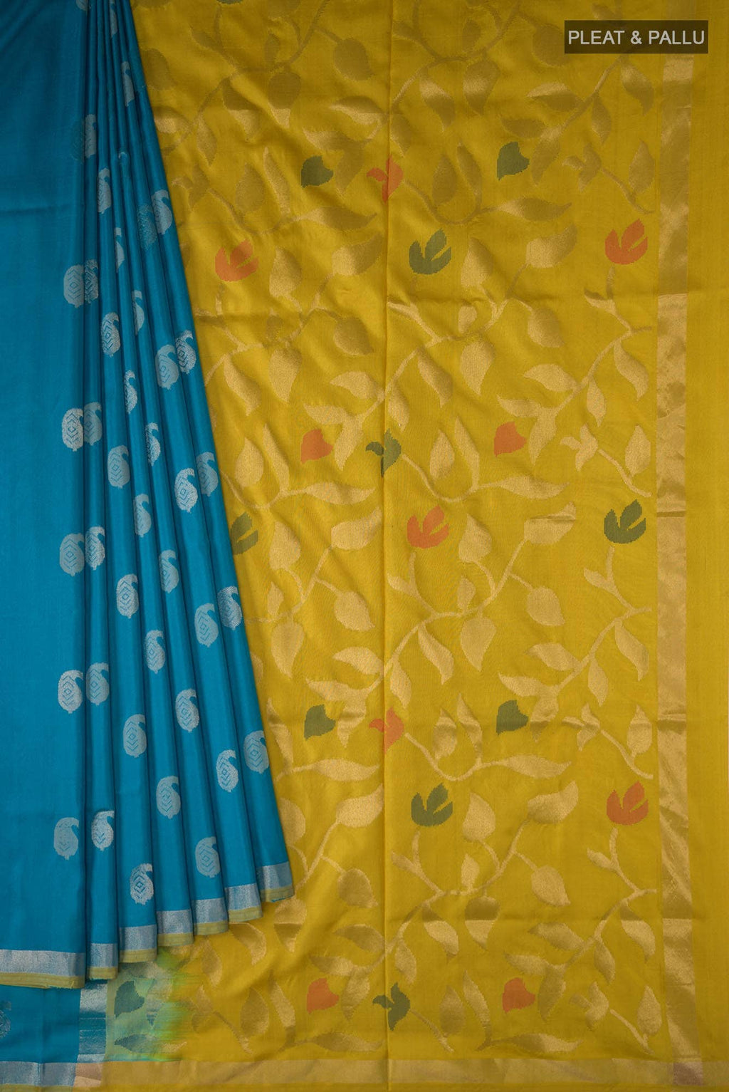Blue Uppada Silk Saree
