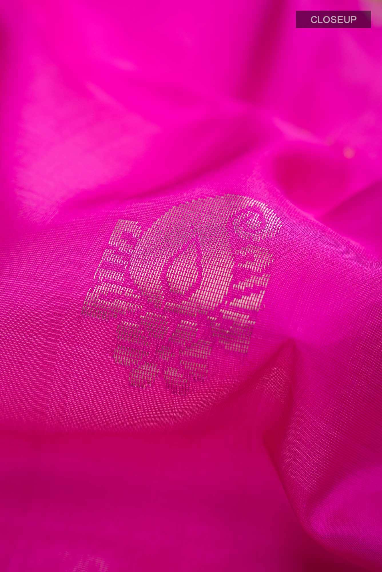 Pink Uppada Silk Saree