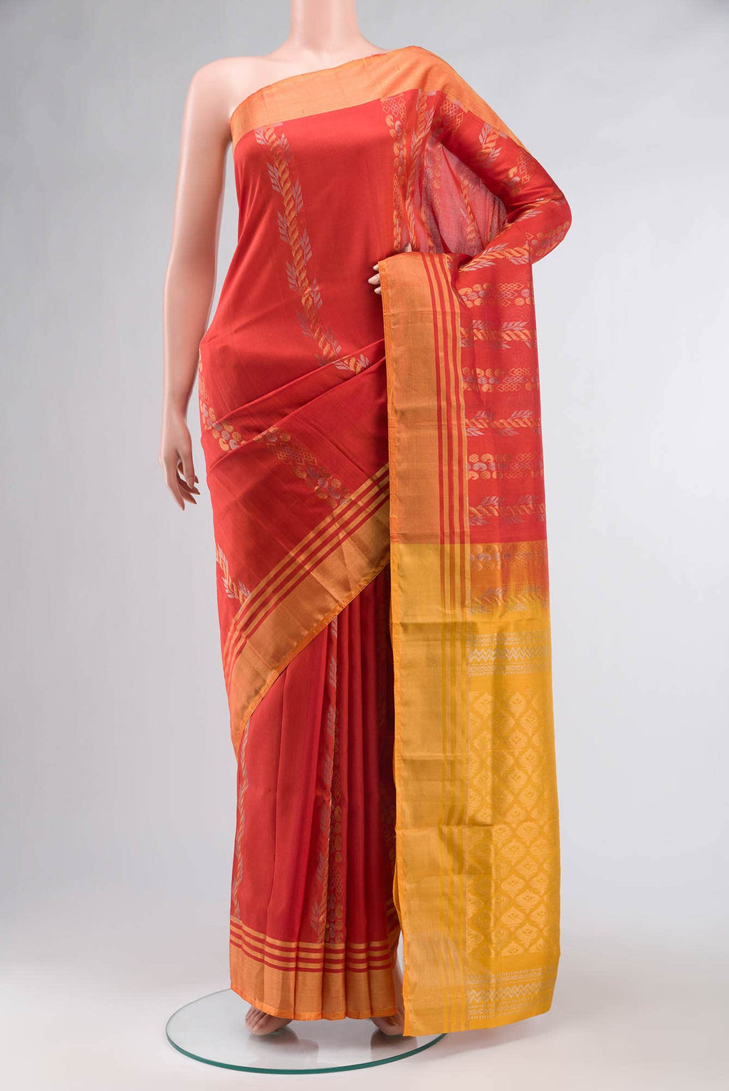 Red Soft Silk Saree