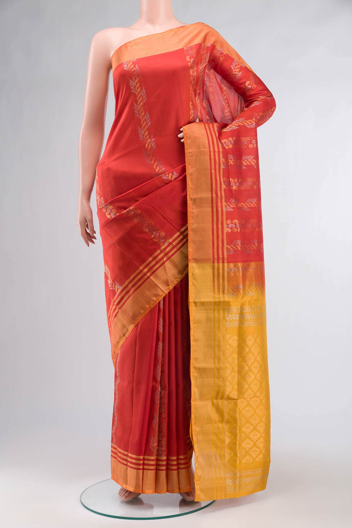 Red Soft Silk Saree
