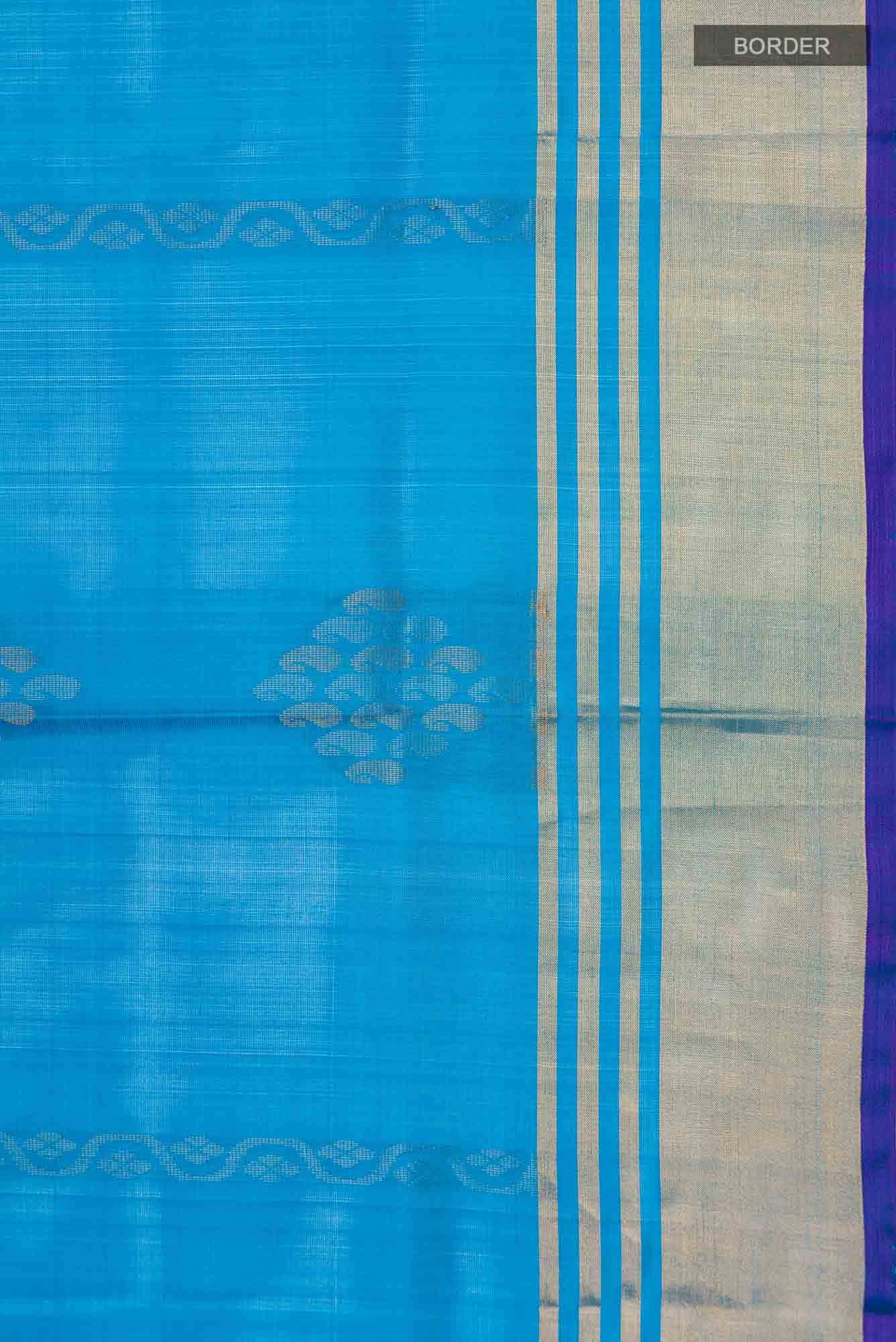 Blue Uppada Silk Saree