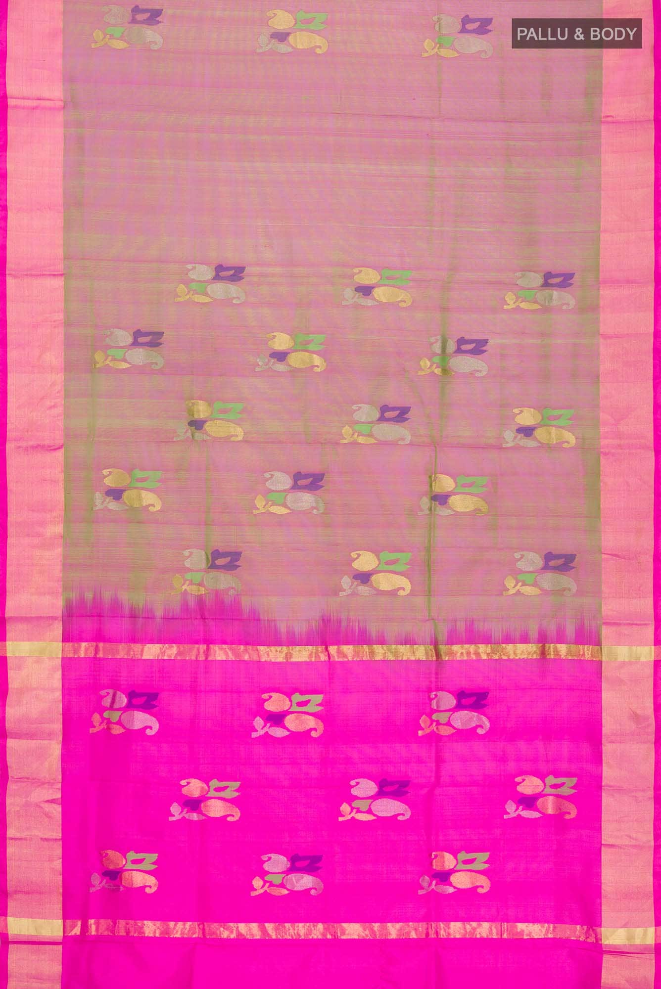 Lavender Uppada Silk Saree