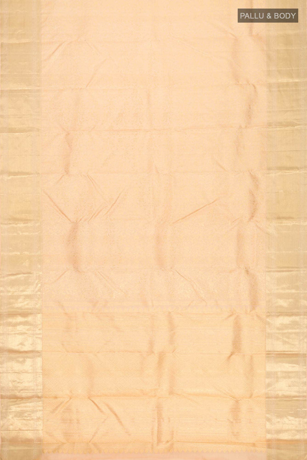 Sandal Kanchipuram Silk Saree