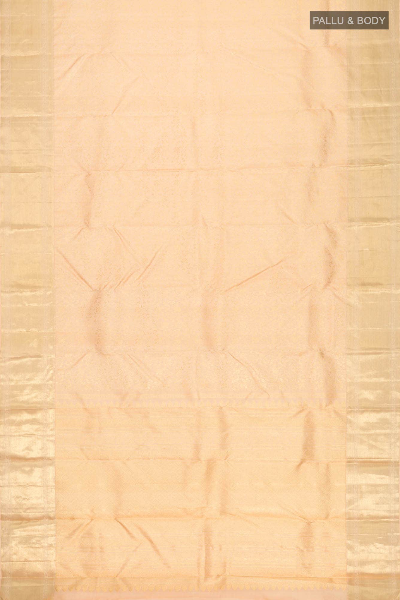 Sandal Kanchipuram Silk Saree