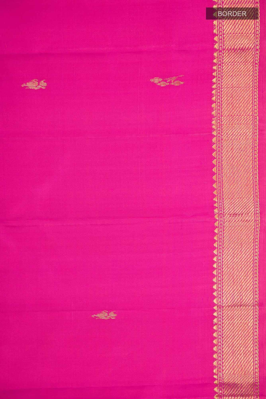Pink Kanchipuram Silk Saree