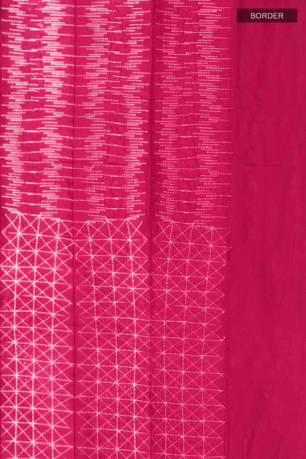 Red Tussar Silk Saree