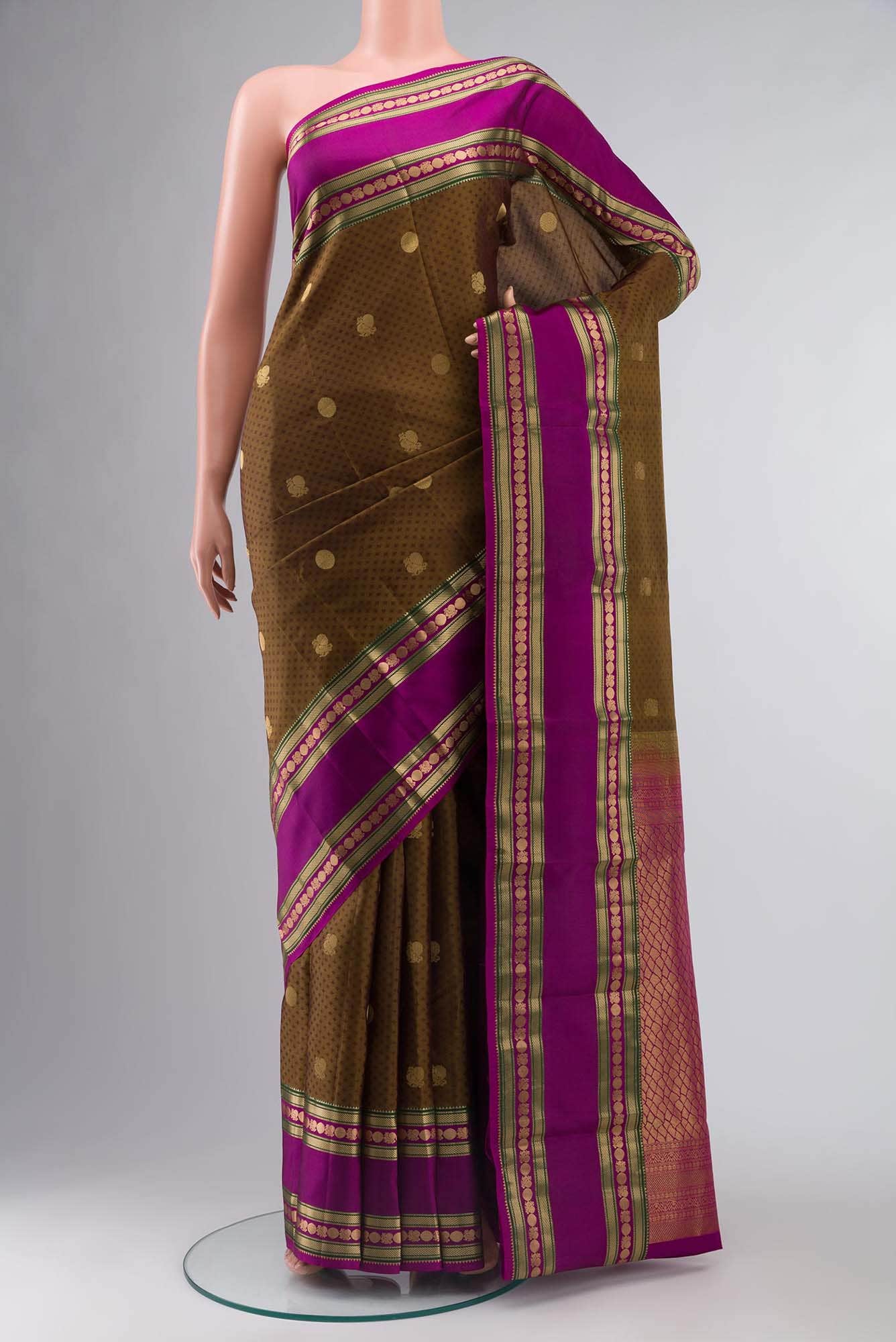 Green Kanchipuram Silk Saree