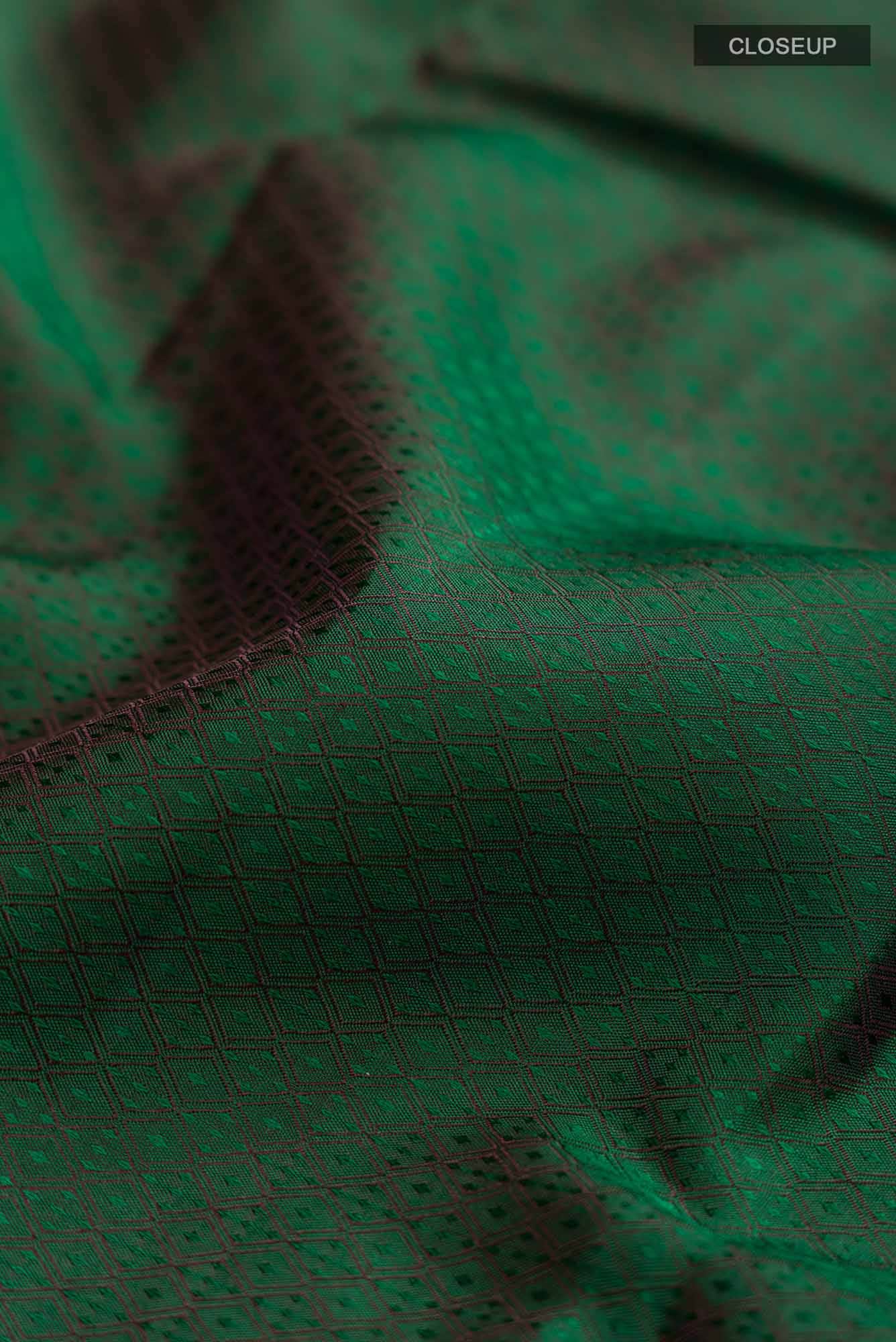 Green Kanchipuram Silk Saree
