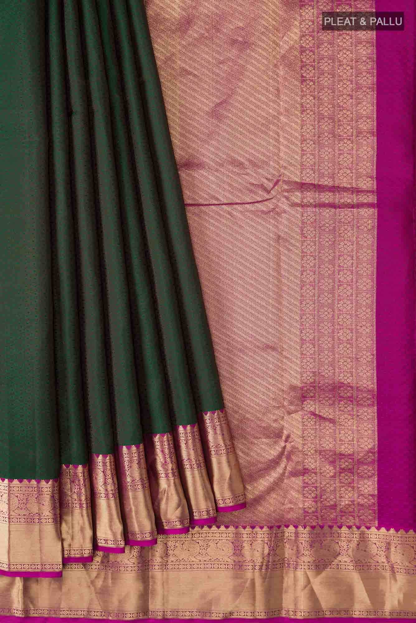 Green Kanchipuram Silk Saree