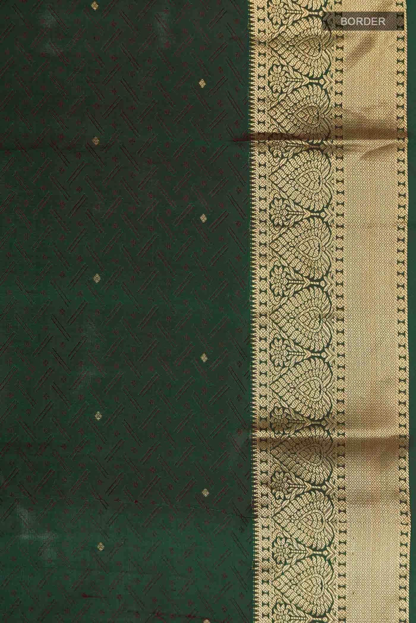 Green Kanchipuram Silk Saree