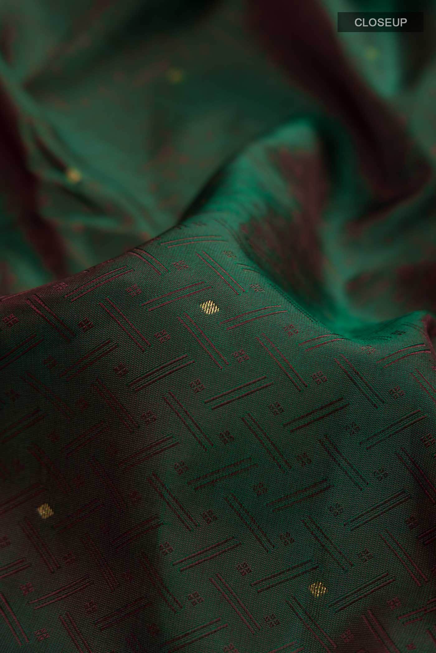 Green Kanchipuram Silk Saree