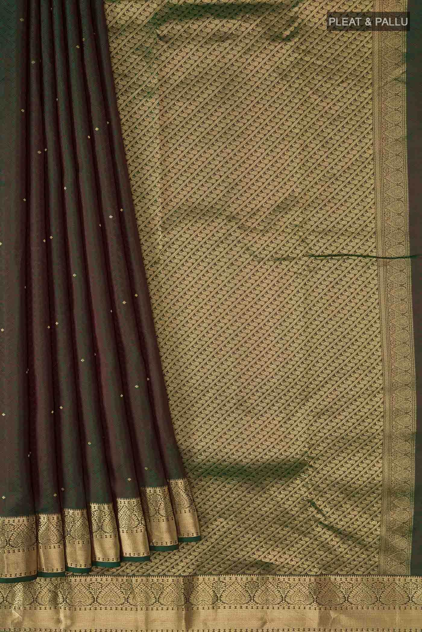 Green Kanchipuram Silk Saree