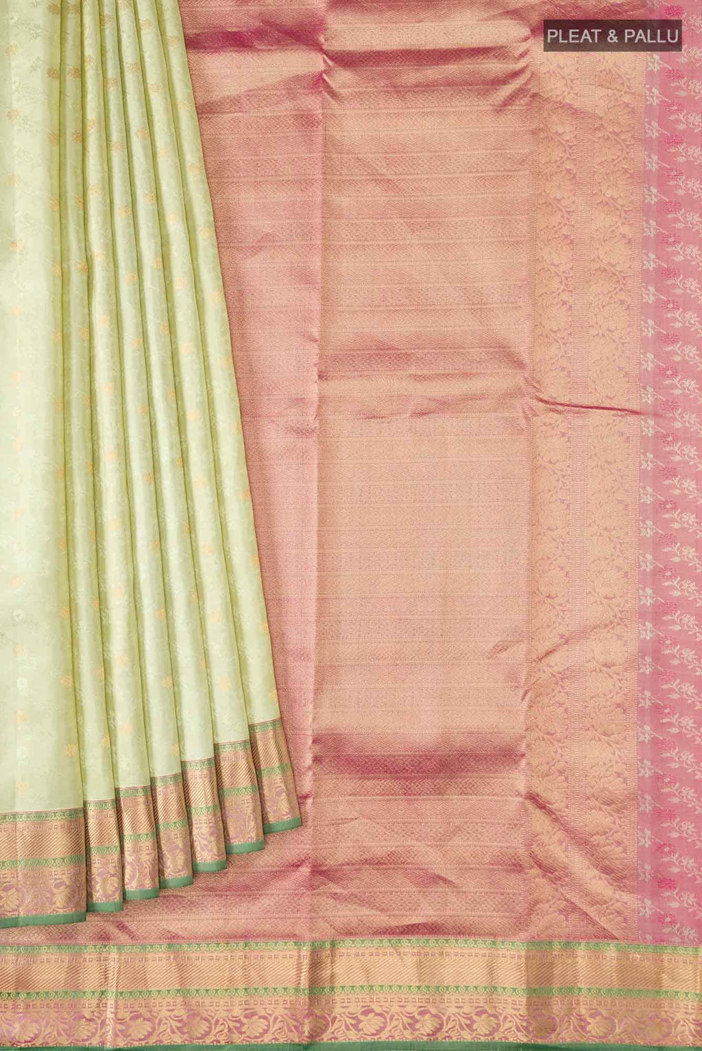 Green Kanchipuram Silk Saree