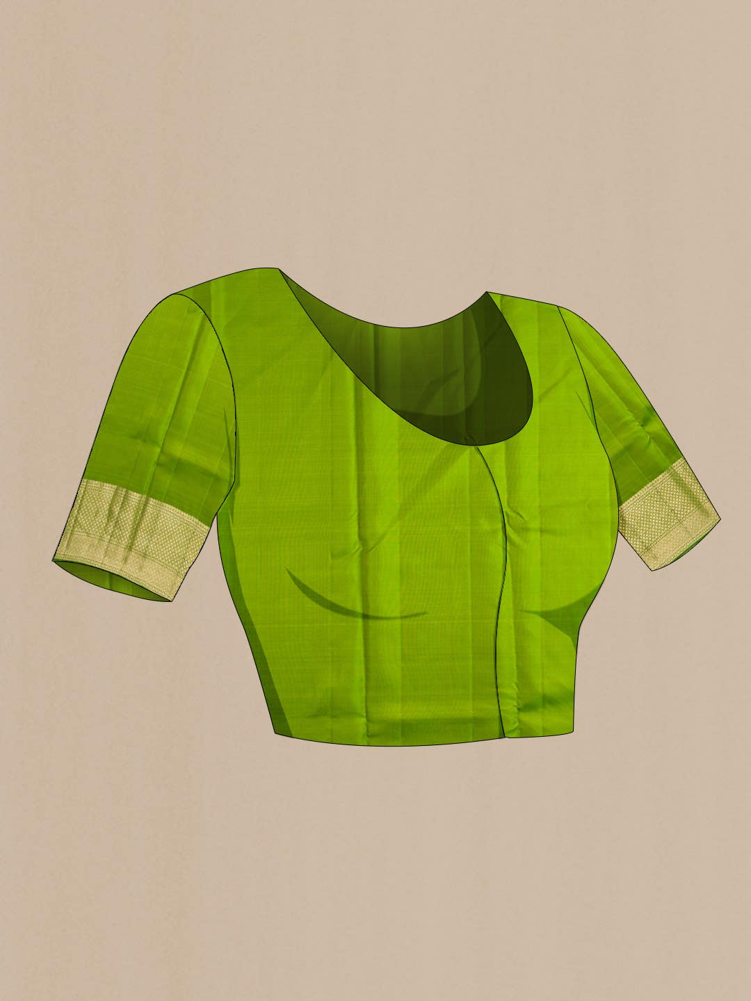 Green Kanchipuram Silk Saree
