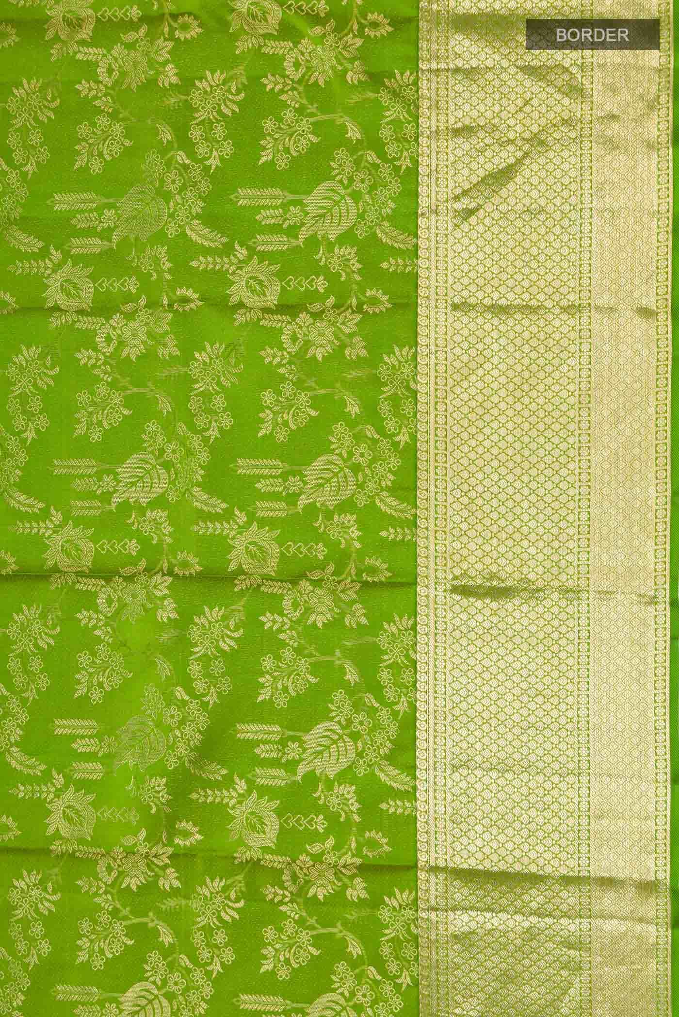 Green Kanchipuram Silk Saree