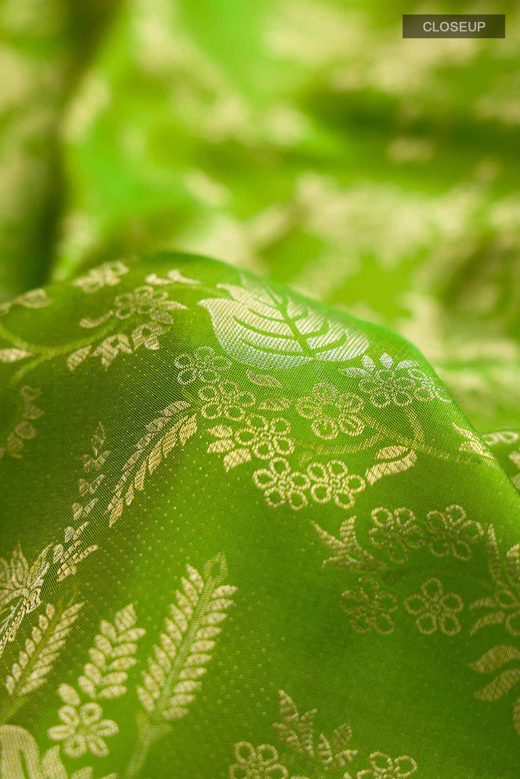 Green Kanchipuram Silk Saree