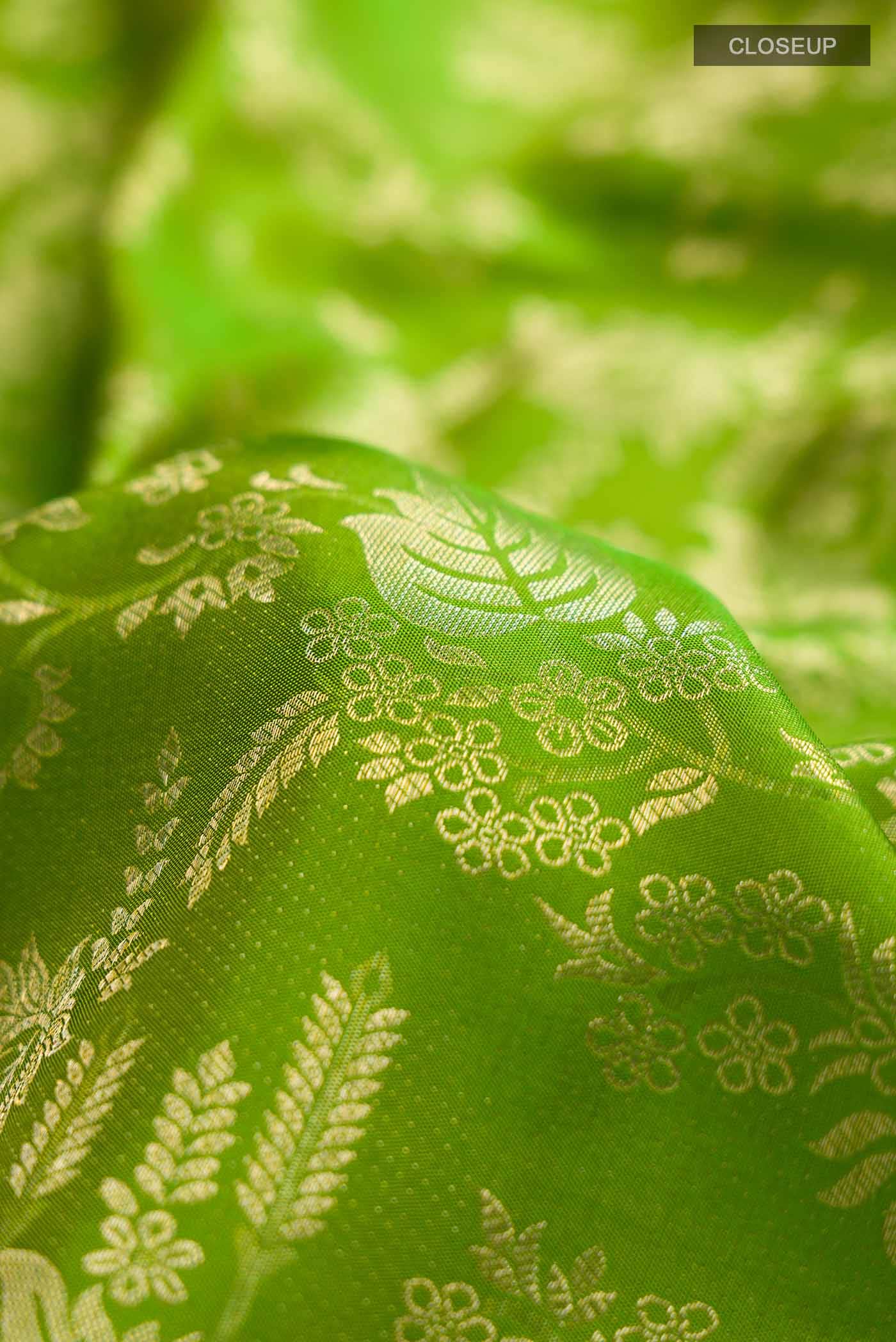 Green Kanchipuram Silk Saree