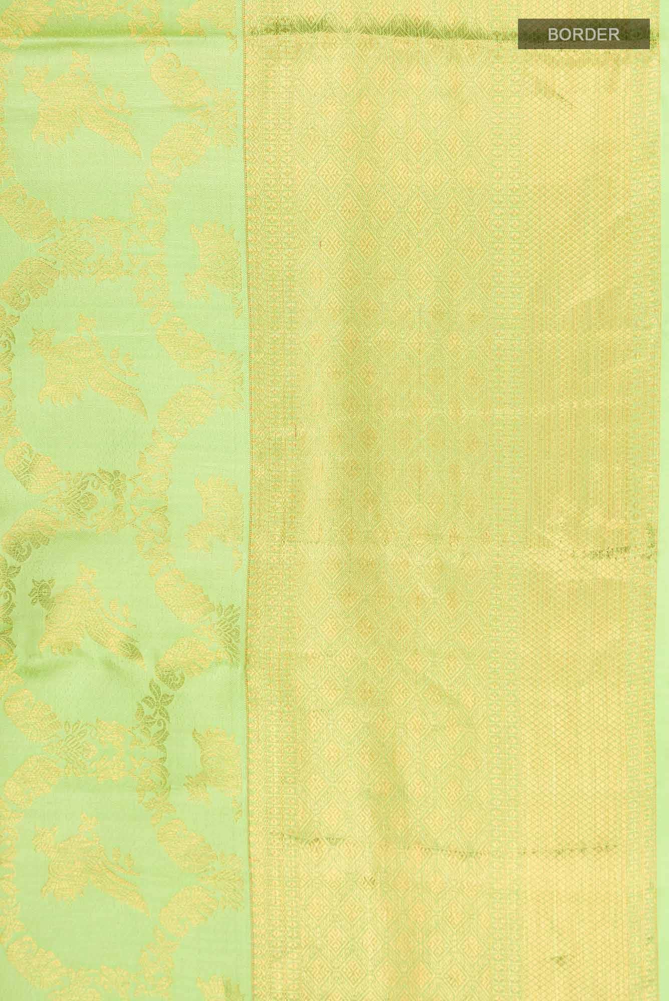 Green Kanchipuram Silk Saree