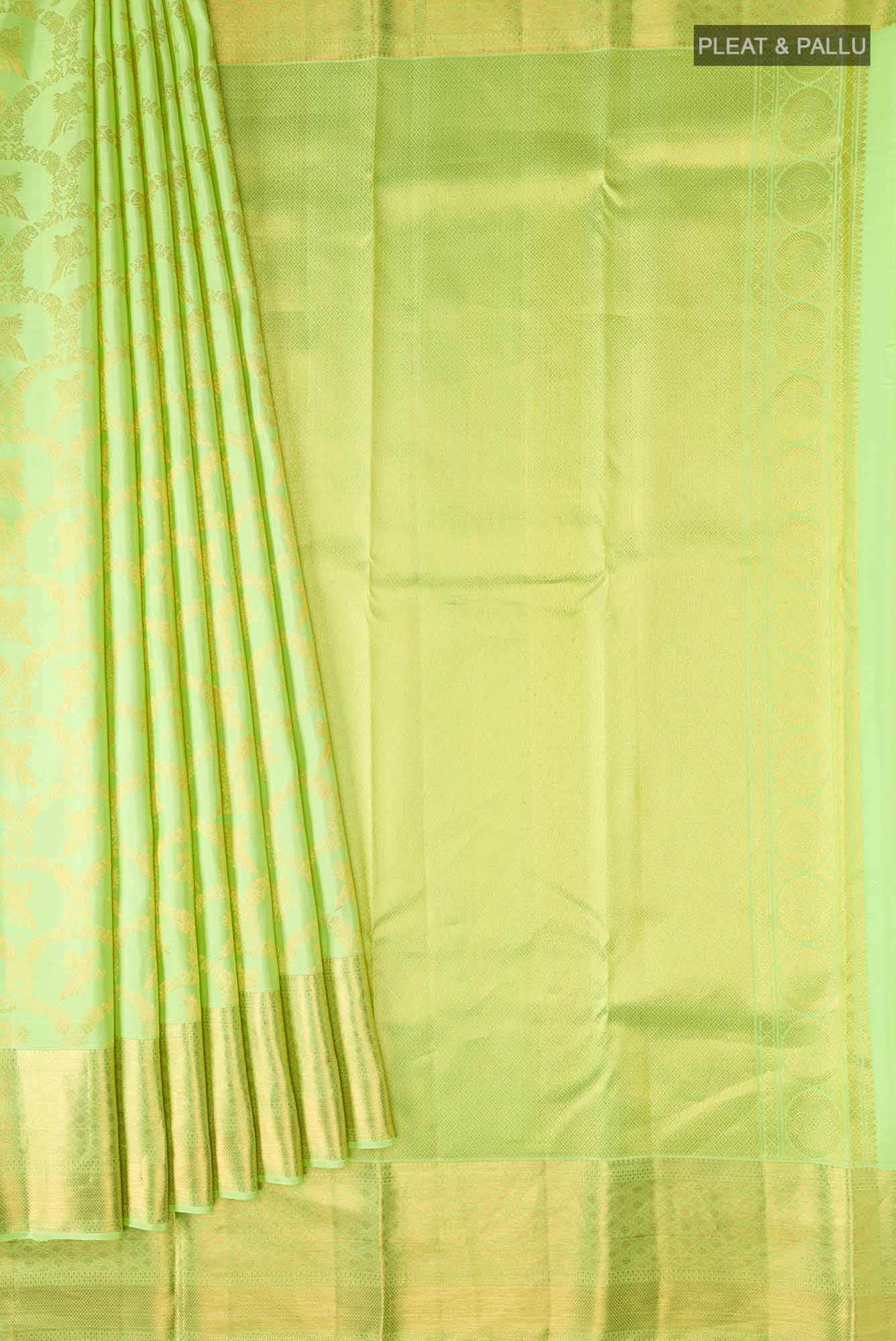 Green Kanchipuram Silk Saree