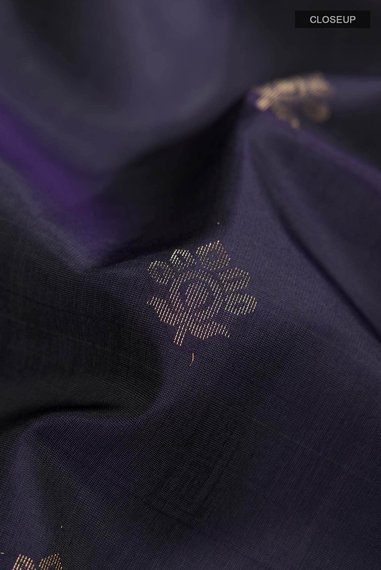 Navy Blue Soft Silk Saree